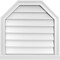Ekena Millwork Octagonal Top Surface Mount PVC Gable Vent w/ 2"W x 2"P Brickmould Sill Frame, 24"W x 24"H GVPOT24X2403SN - alternate 1